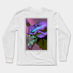 Neon Genisis Evangelion Unit 01 Long Sleeve T-Shirt